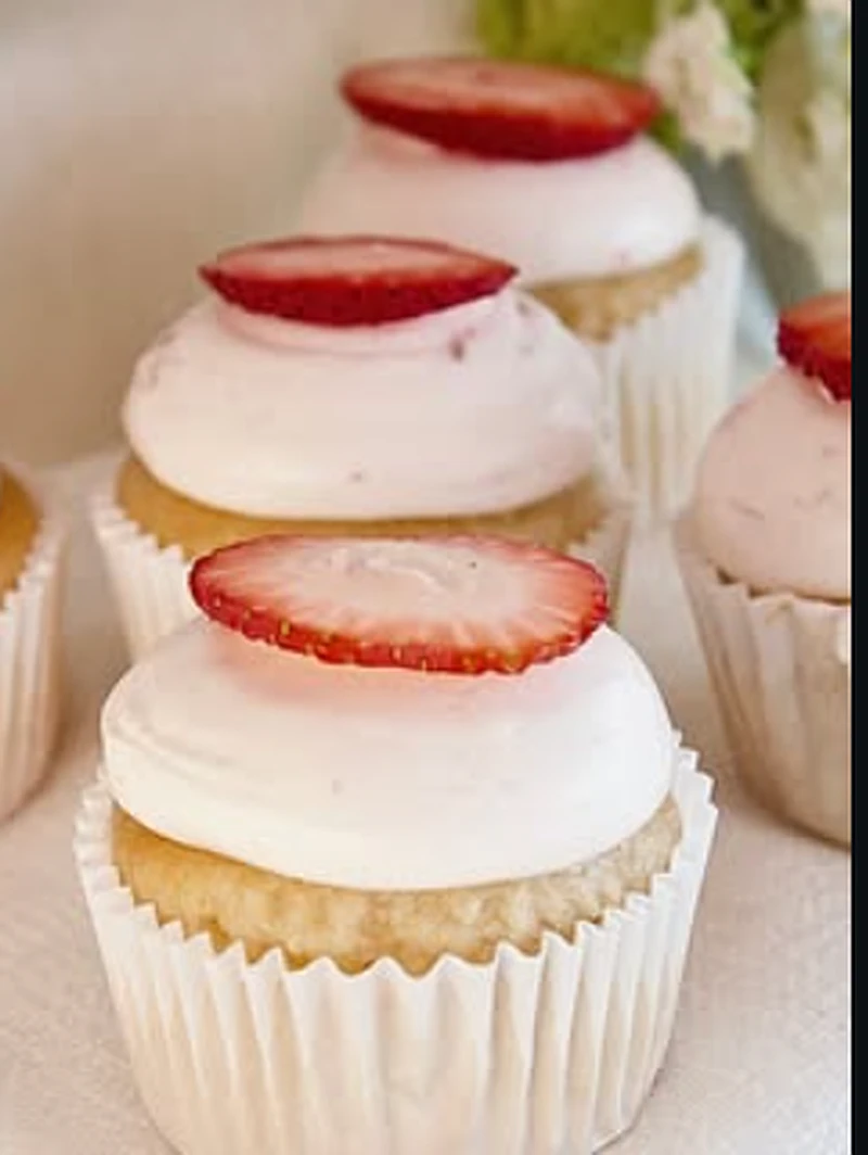 Cupcake de Fresa Silvestre