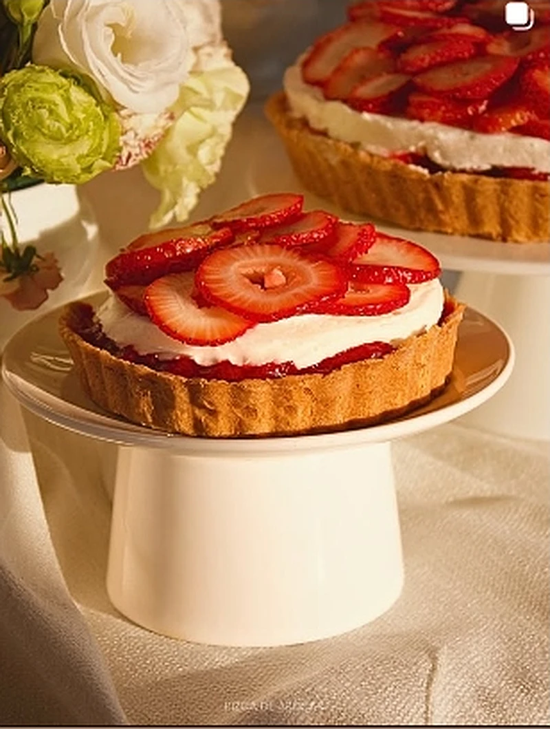 Tarta de Frutos del Bosque y Crema Real